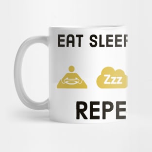 Eat sleep game repeat #1 Mug